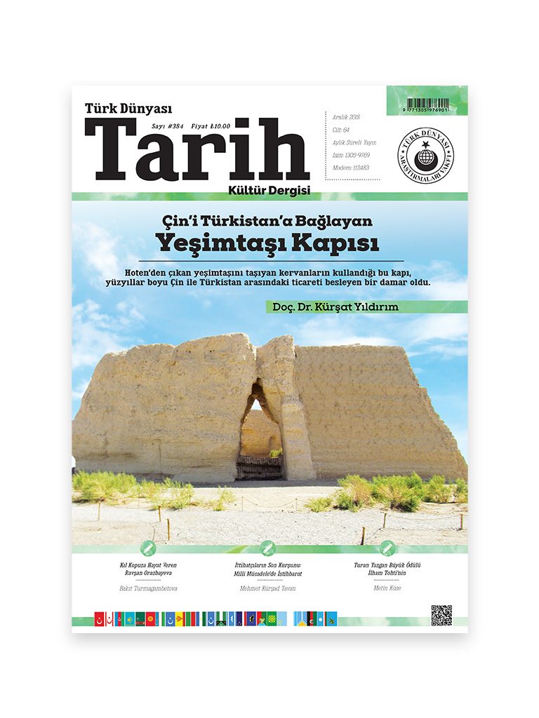 Türk Dünyası Tarih Kültür Dergisi <br><h3>Aralık 2018 - Sayı 384</h3> 1