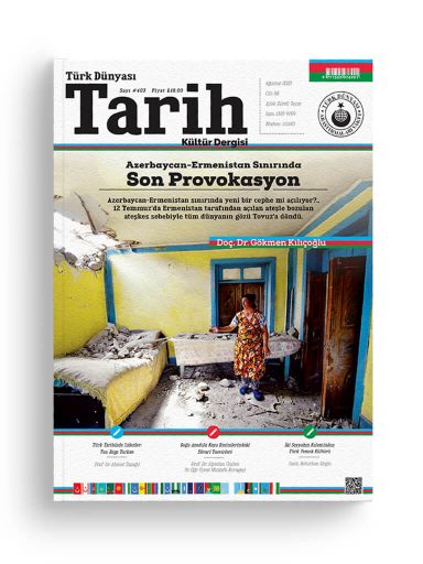 Türkiye'nin en köklü tarih dergisi Türk Dünyası Tarih Kültür Dergisi 403. sayısı