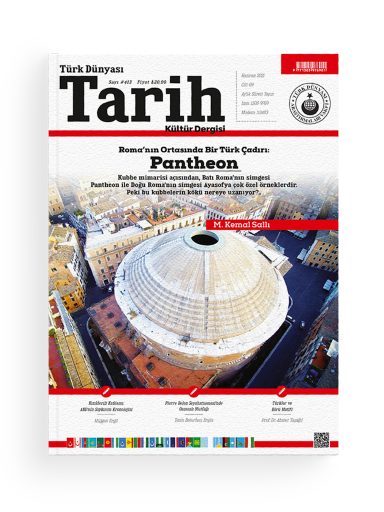 Türkiye'nin en köklü tarih dergisi Türk Dünyası Tarih Kültür Dergisi 413. sayısı